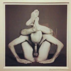 The other (awesome) autofellatio photo: